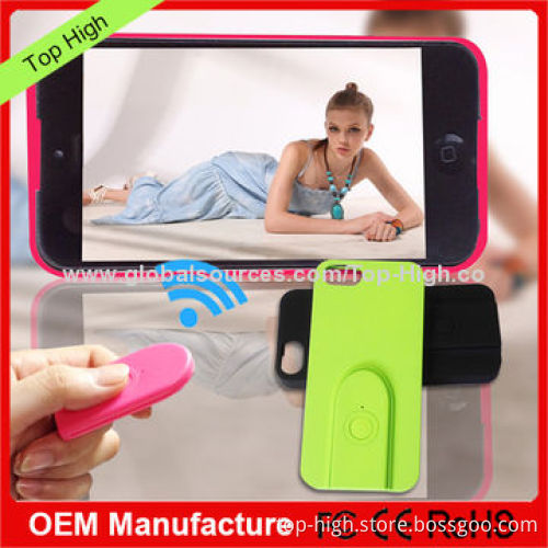 2014 new mobile phone accessories Bluetooth self shot case for iPhone 5S